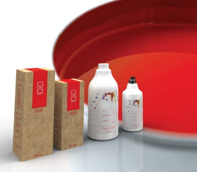 Solvent ink for Leather jet print Premium 6Colors